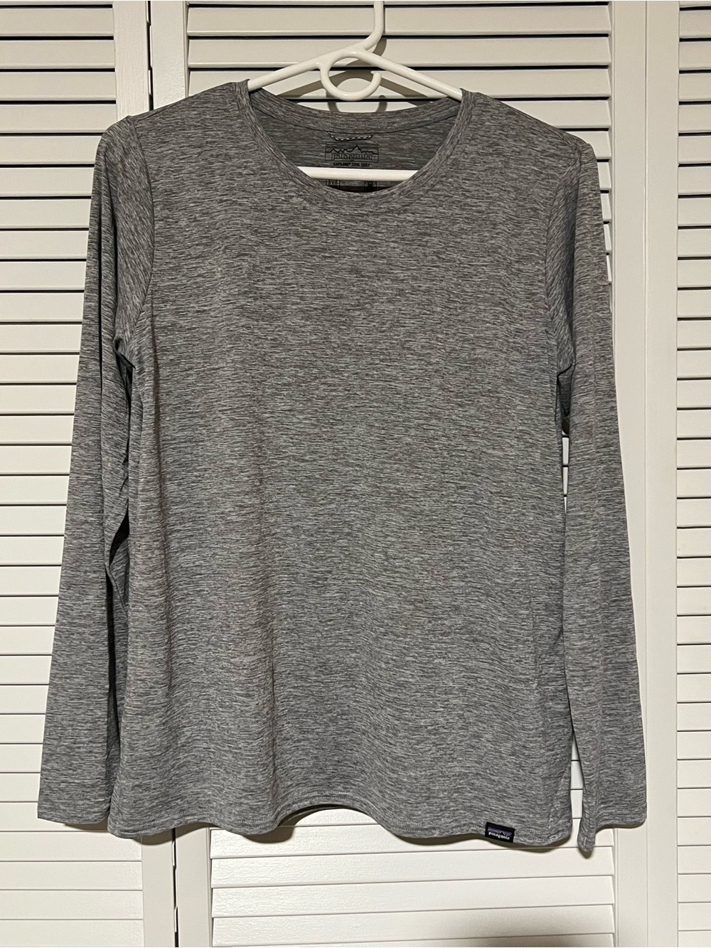 Patagonia Capilene Cool Daily Heather Gray Women's Long-Sleeve